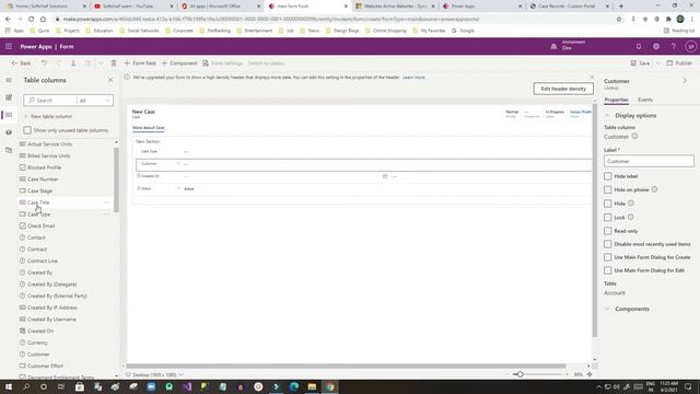 View Details Configuration in Entity List Record using Entity Form in Dynamics 365 Portal смотреть онлайн