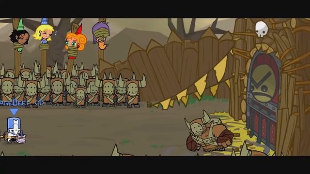 Castle Crashers with Friends - EP01 - Buttfaces смотреть онлайн