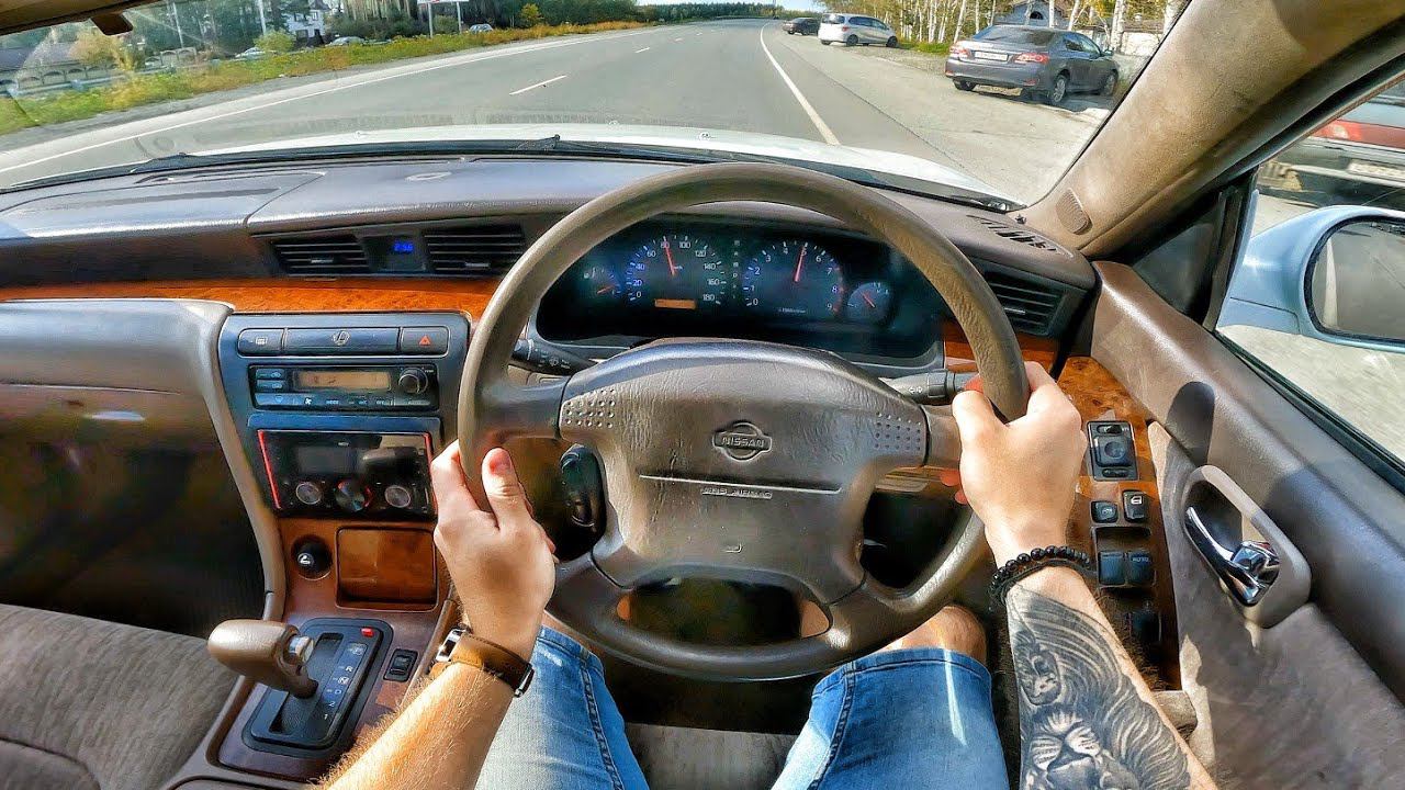 1997 Nissan Laurel (C35) 2.0 AT Japan Classics - POV Test Drive смотреть онлайн