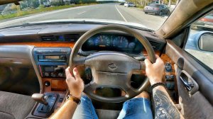1997 Nissan Laurel (C35) 2.0 AT Japan Classics - POV Test Drive