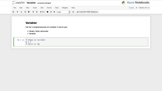 Introduktion till Azure Notebooks смотреть онлайн