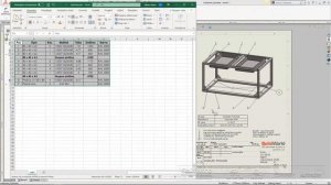 Excel Table in SOLIDWORKS