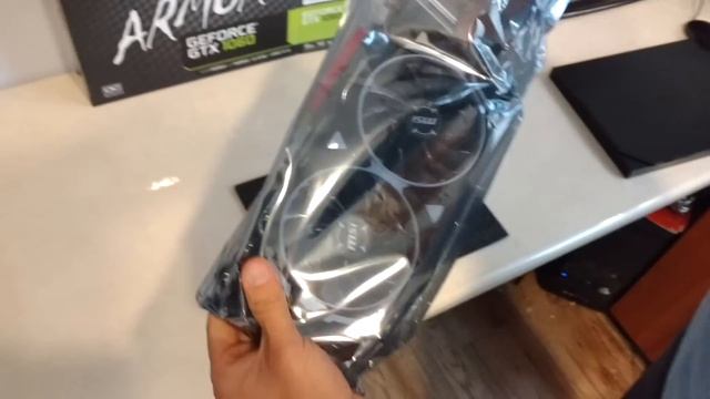 MSI GeForce GTX 1060 ARMOR UNBOXING смотреть онлайн
