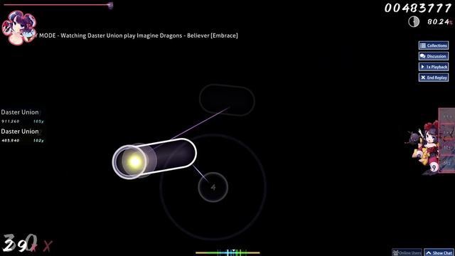 Osu! Прошел свой первый файв стар! ((97pp на аккаунте)) #osu #osugame смотреть онлайн