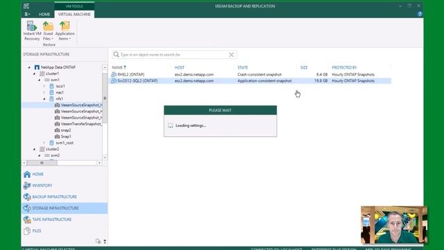 NetApp and Veeam - VMWare Integration Restore Demo Part 2 смотреть онлайн