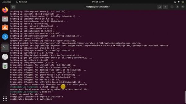 How to Install Systemback on Debian, Ubuntu, Linux Mint
