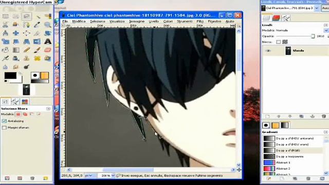 How to cut an image on GIMP 2.6 ^^ смотреть онлайн