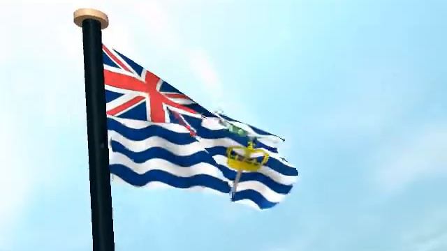British Indian Ocean Territory Flag 3D Live Wallpaper смотреть онлайн