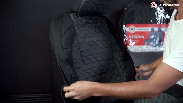 Установка универсальных чехлов Autoprofi Soft из хлопка / SFT-0405 смотреть онлайн