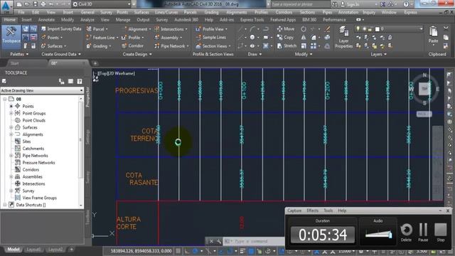 AUTOCAD CIVIL 3D 2016 VIDEO 14 смотреть онлайн