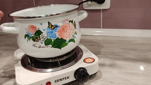 Демонстрация неустойчивости на электроплите Centek CT-1508 смотреть онлайн