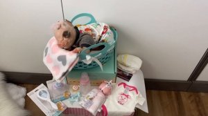 ЖИВОТНЫЕ КУКЛЫ РЕБОРН ? ПОРОСЁНОК ДЕВОЧКА ПРОДАНА ? ЧТО С СОБОЙ БЕРЁТ ? Подарки . Обзор .