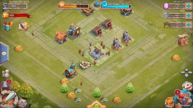ЛУЧШИЕ ИГРЫ ДЛЯ IOS И ANDROID! - БИТВА ЗАМКОВ / Castle Clash Первый взгляд! #1 смотреть онлайн