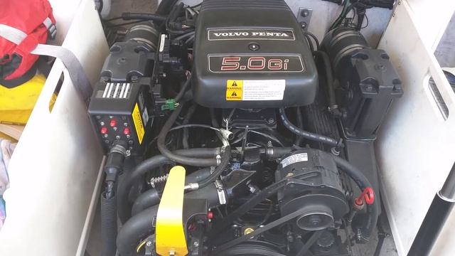 5.0L Volvo Penta GI test run rebuilt 2014 смотреть онлайн