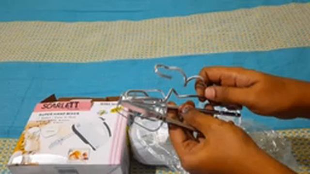 Scarlett 7 speed electric hand mixer review in telugu||electric beater || hand blender review смотреть онлайн