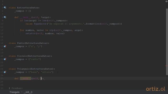 Python 3 - Receta 141: Simpliar la Inicialización para Estructuras de Datos смотреть онлайн
