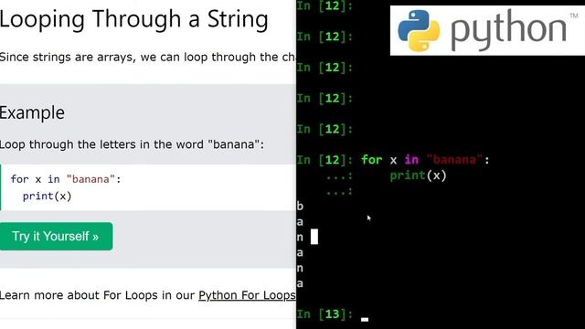 Strings in Python - Python Tutorial - w3Schools - Ch#09 English смотреть онлайн