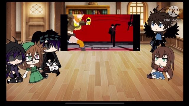 My first time doing this/Afton family reacts to yellow trailer aka rwby смотреть онлайн