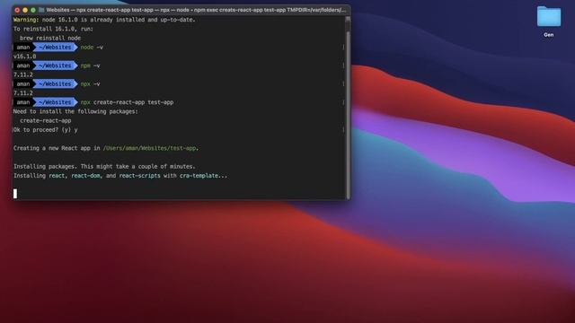 How to install React from scratch смотреть онлайн