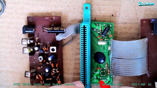 Dendy Junior Ntsc Modification. Jailbar Filter Mod.