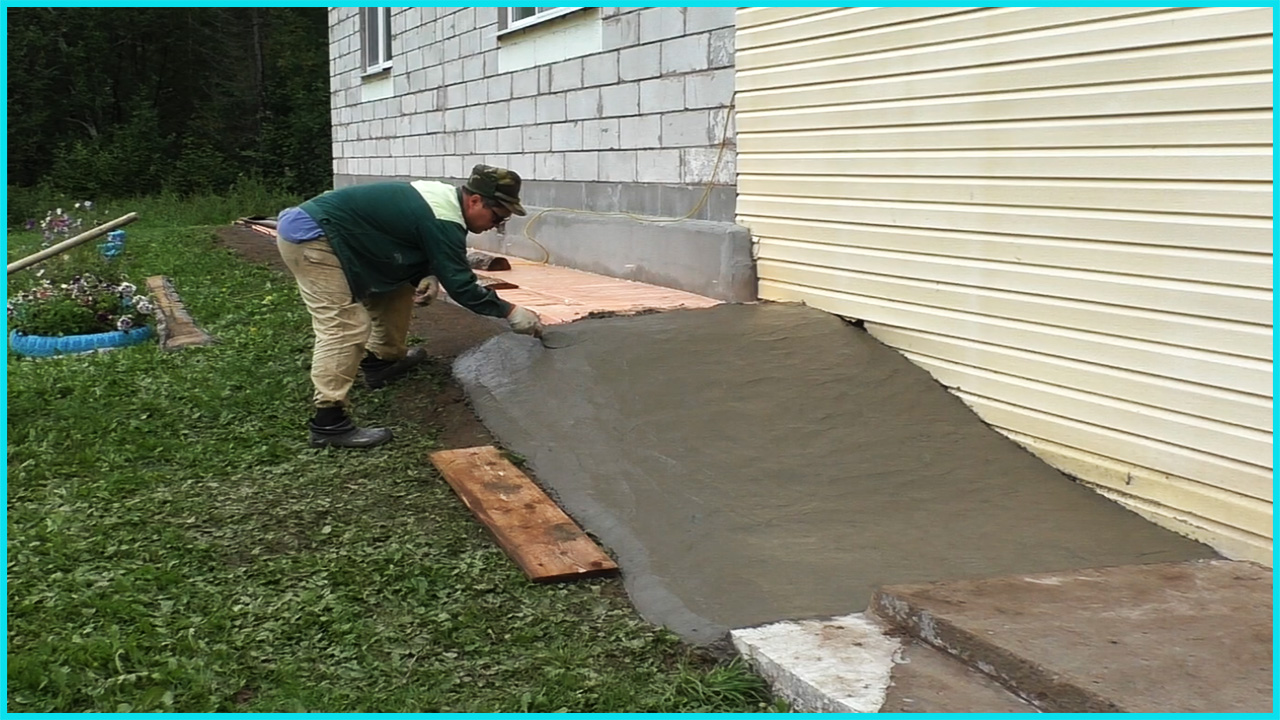 Отмостка вокруг дома своими руками.mp4 смотреть онлайн
