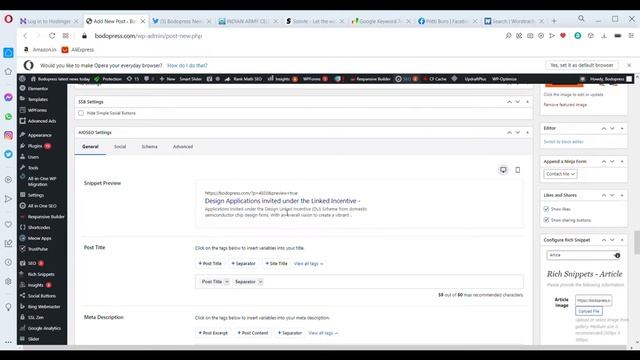 How to solve | focus keyphrase not found in the URL | Full Tutorial with Rank Math Plugin Setting | смотреть онлайн