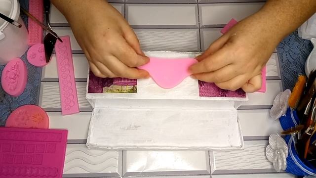 Винтажная шкатулка из обувной коробки своими руками.Декор обувной коробки. Декупаж. Поделки смотреть онлайн