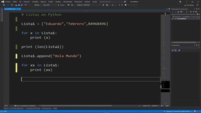 Cómo AGREGAR NUEVOS ELEMENTOS en una LISTA - APPEND | Curso de Python Básico #13 смотреть онлайн