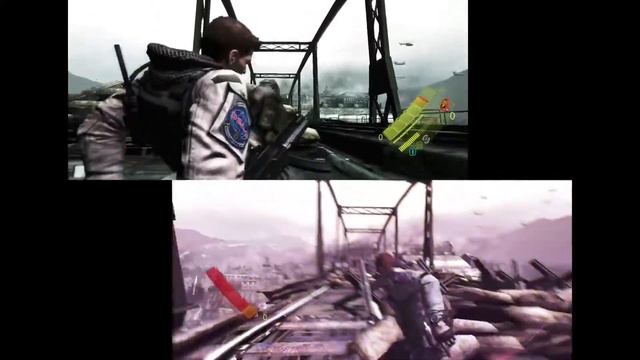 Resident Evil 6 Splitscreen Ps5 Gameplay Pt2 Chris Story
