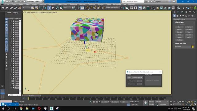 (Test) 3DsMax MAXScript + Nvidia PhysX [ FStormRender ] смотреть онлайн