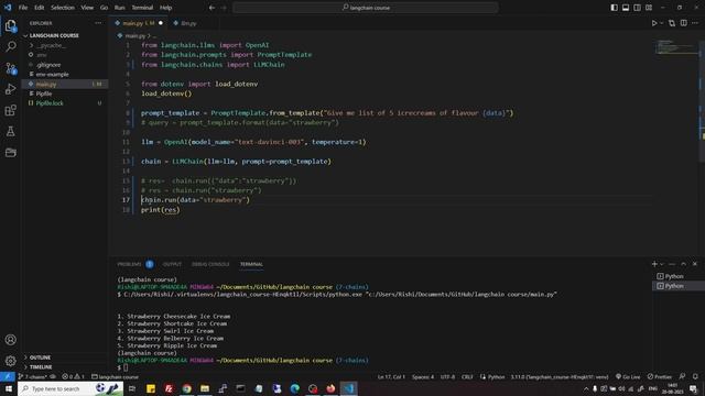 LangChain Tutorial - What are Chains? LLMChain? смотреть онлайн