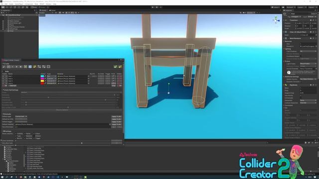 Technie Collider Creator 2 - Starting Tutorial (Rigid Bodies) смотреть онлайн