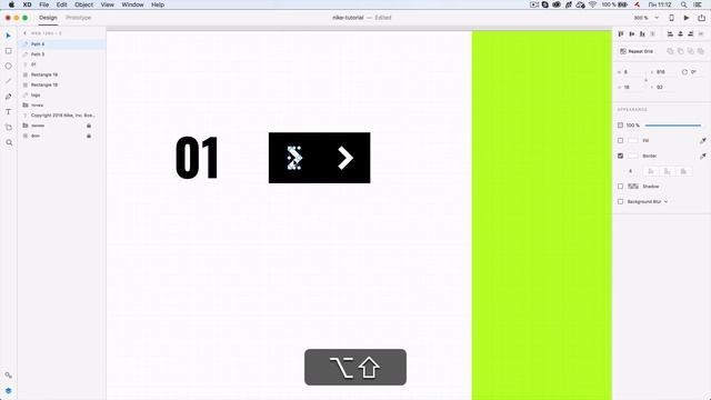 Уроки веб-дизайна | Дизайн сайта Nike в Adobe XD смотреть онлайн
