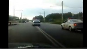 Погоня ДПС за грузовиком