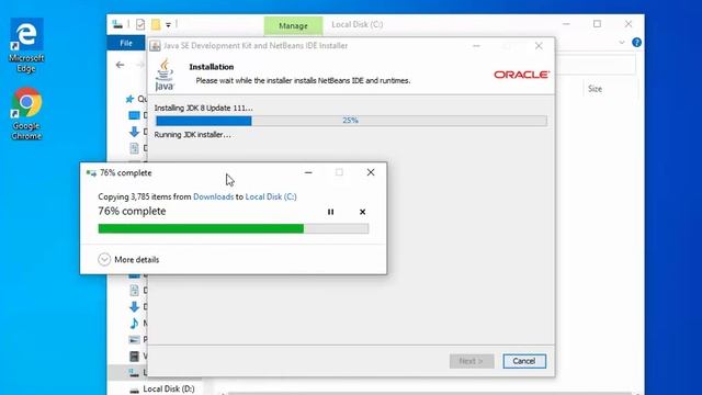 3- install JDK java with NetBeans in windows 8/8.1/10/12/12 lite смотреть онлайн
