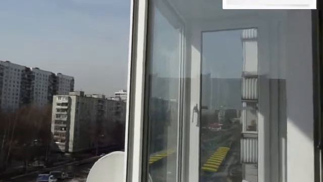 Балкон П-44 Г образный, остекление КБЕ, отделка панелями, шкаф с двумя дверцами. смотреть онлайн