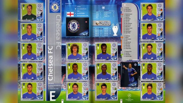 Panini Full Sticker Album Champions League 2012-2013 100% - COMPLETE, LLENO, COMPLETO, ЗАПОЛНЕННЫЙ