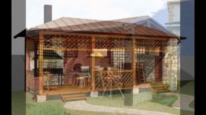 Летняя кухня на даче своими руками.