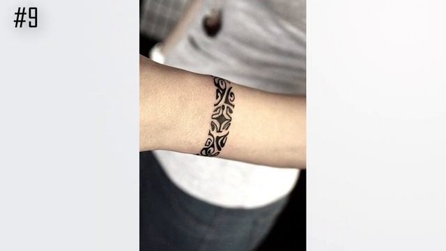 17 Arm Band Tribal Tattoo Designs for man смотреть онлайн