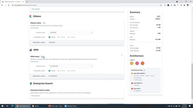 Elastic Cloud - Customize Deployment смотреть онлайн
