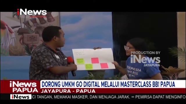 I NEWS PAPUA - DORONG UMKM GO DIGITAL MELALUI MASTERCLASS BBI PAPUA смотреть онлайн