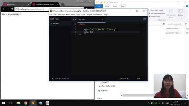 Belajar PHP Fundamentals - 06 Pengenalan Syntax PHP смотреть онлайн