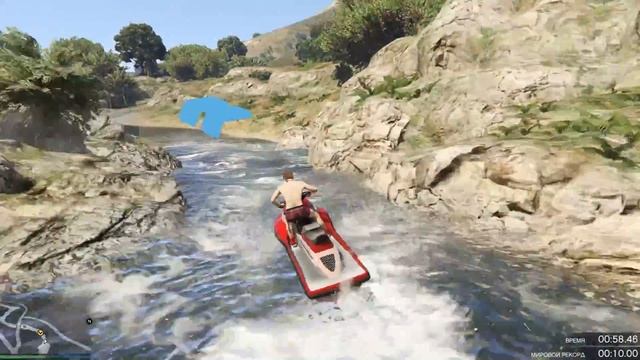GTA Online - гонка по воде Приливы и отливы на Seashark смотреть онлайн