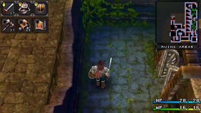 Brandish: The Dark Revenant (PSP) Ruins Area 5 Walkthrough смотреть онлайн