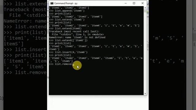 List in python 3 смотреть онлайн