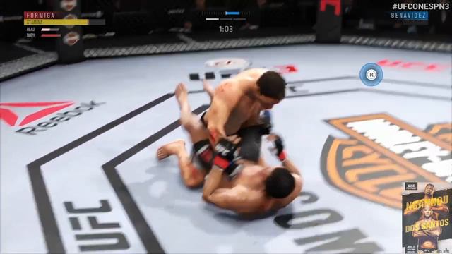 UFC® on ESPN 3 | Jussier Formiga vs. Joseph Benavidez | Fight Simulation смотреть онлайн