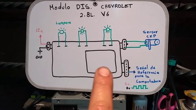 Comprobación de módulo DIS Chevrolet 2.8L V6 con osiloscopio смотреть онлайн