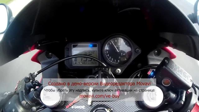 Honda CBR600 FSport тест драйв СПб ул. Парашютная 210км/ч смотреть онлайн