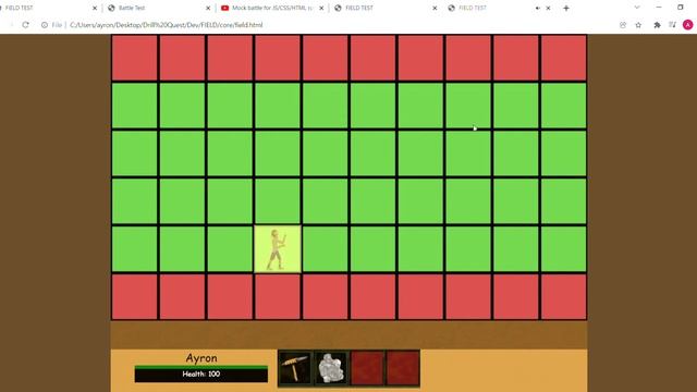 Basic Collision for JS/CSS/HTML rpg project "Drill Quest" смотреть онлайн