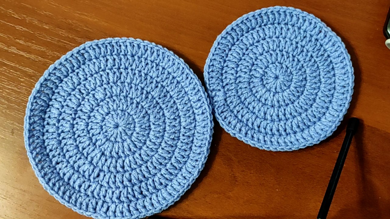 Круг крючком без видимого, соединительного шва. Подробное видео для начинающих. смотреть онлайн